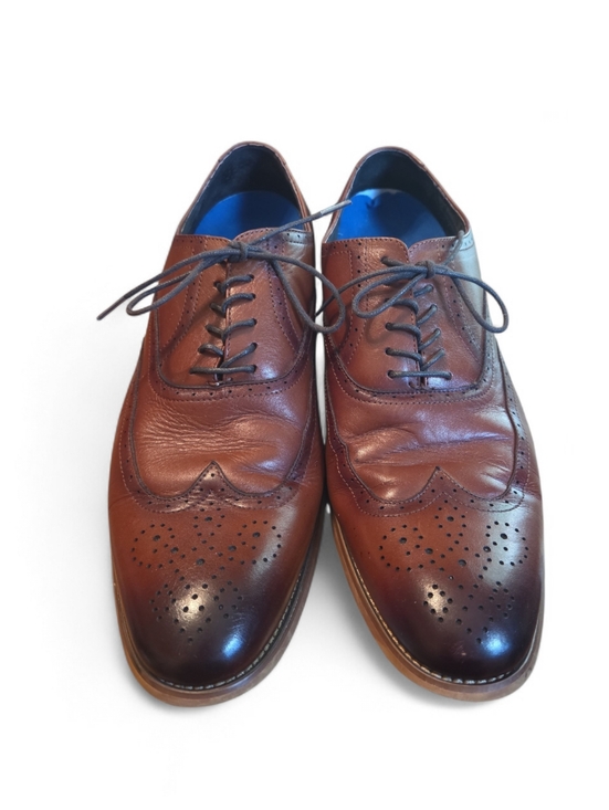 Stacy Adams Dunbar Oxford Wingtip In Color Cognac Size 15 main image 8
